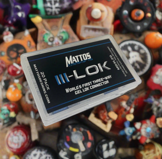 Mattos Designs™ III-Lok™ Gel Lok Connector – 3-Wire Quick Splice (20 Pack)