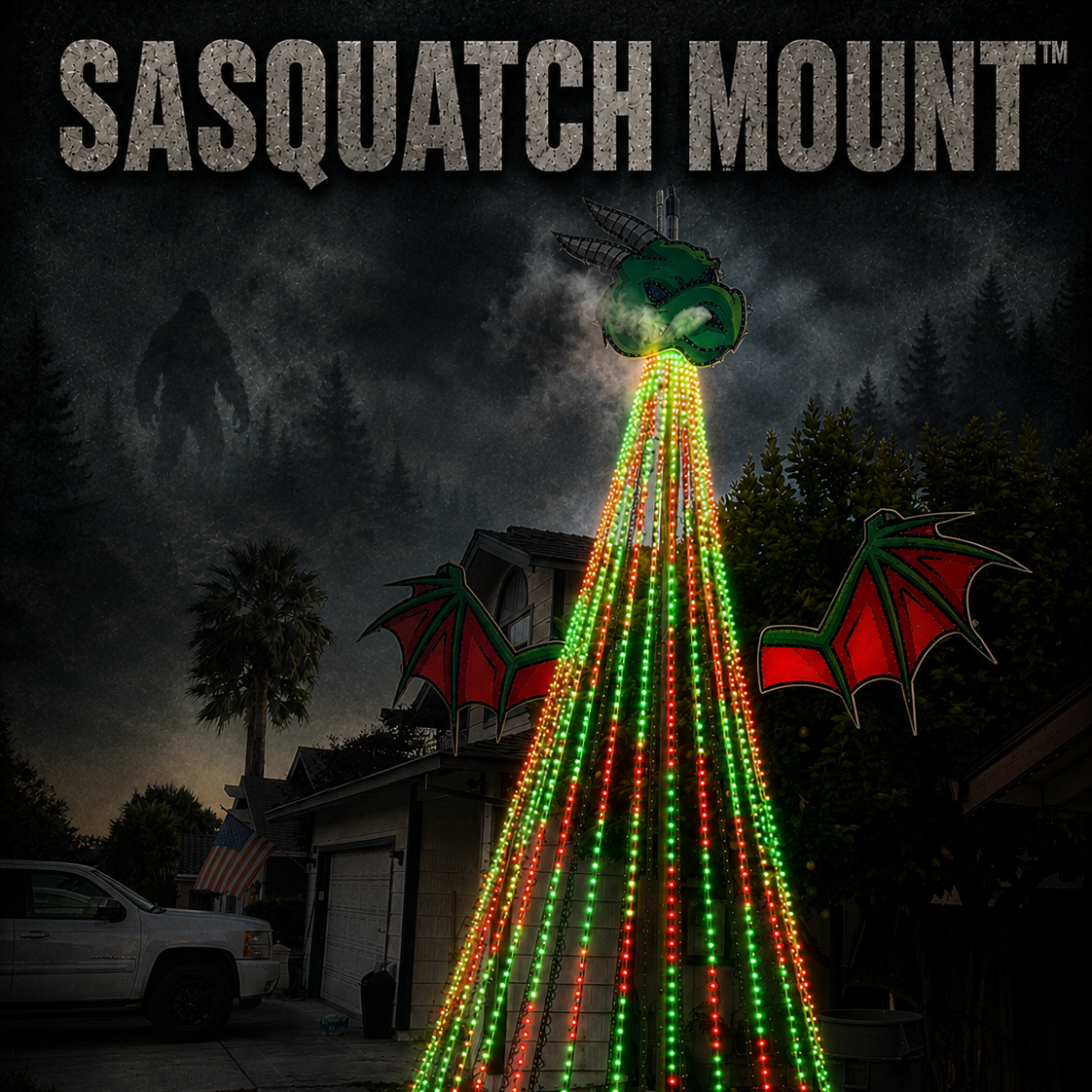 Mattos Designs™ Sasquatch Mounts – EMT Pipe Mounting System for MegaTree Poles