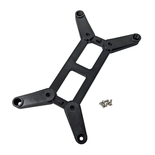 Cosmic LRS-350 enclosure mounting plate with included stainless steel screws