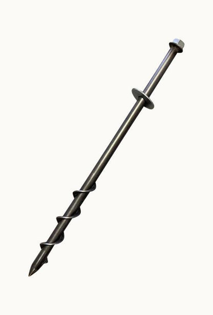 Mattos Designs™ AnchorEase™ Ground Anchors – Fast-Install Steel Ground Anchors