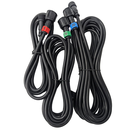 Round xConnect pixel cable extensions in 5ft, 10ft, and 20ft lengths