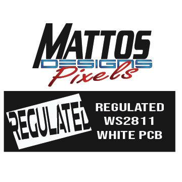 Mattos Designs™ 12V 12mm Regulated Pixels – Reliable WS2811 LED Pixels