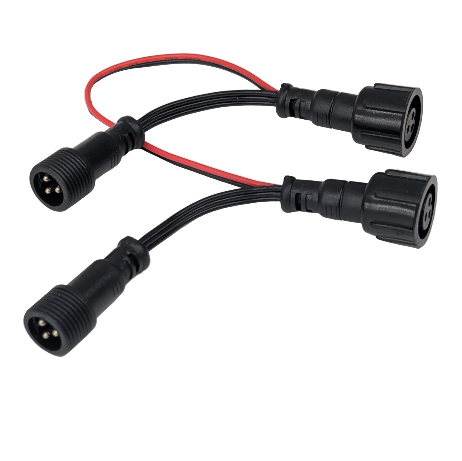 xConnect power injection H-harness 3-2-3 power balancing tee with 18AWG flat cable
